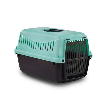 Переноска для животных Lilli Pet Beauty box 39х26х25 см мятная