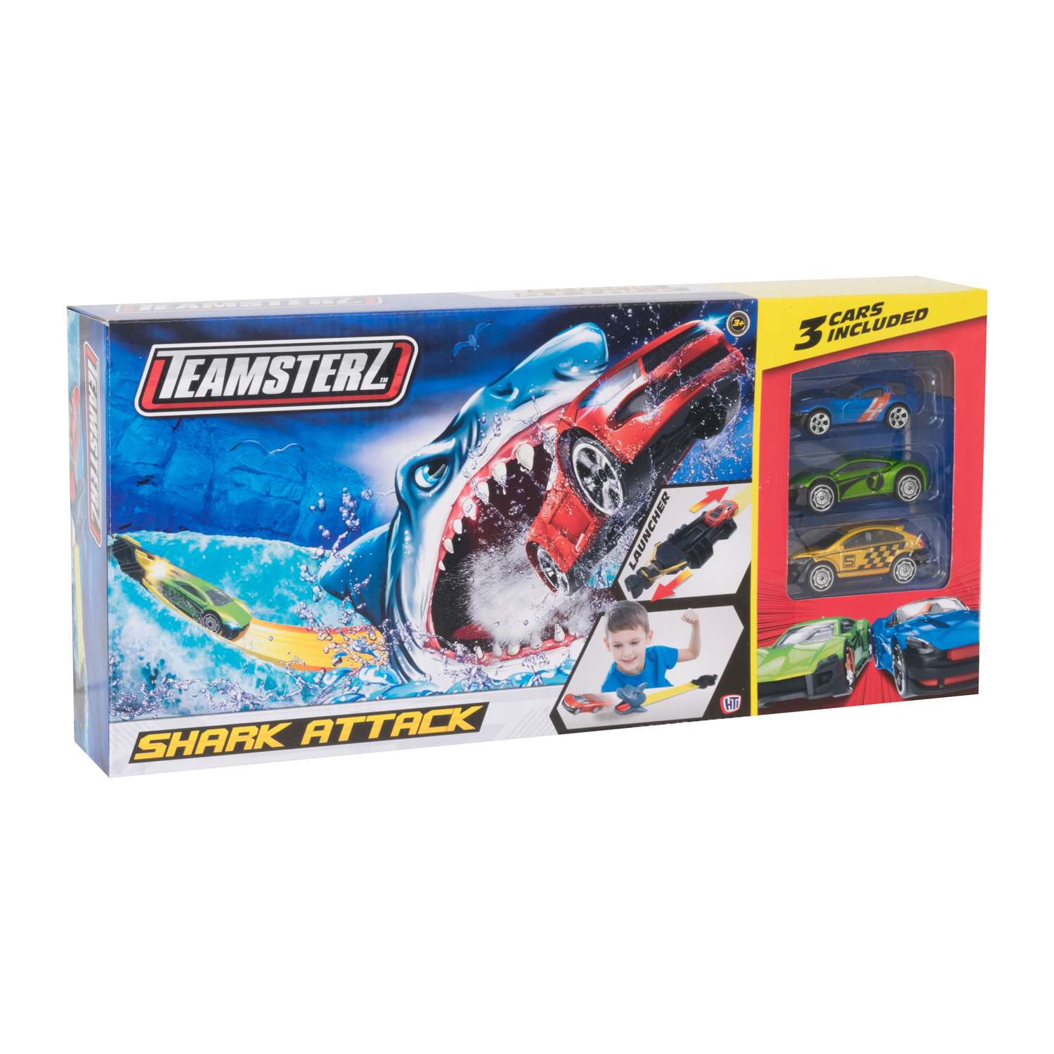 Набор игровой HTI (Teamsterz) Трасса Shark Attack с 3машинками 1416435.00 14164350 - фото 2
