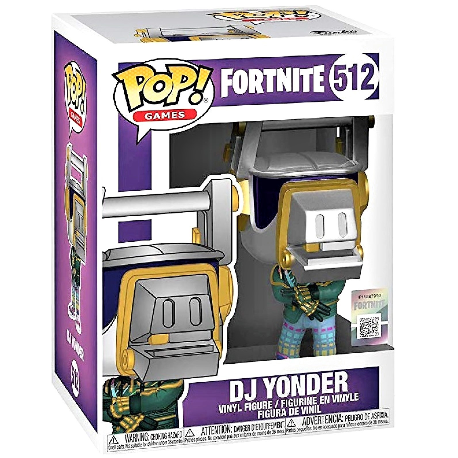 Игрушка Funko Pop vinyl Games Fortnite S3 Dj yonder Fun2319 - фото 2