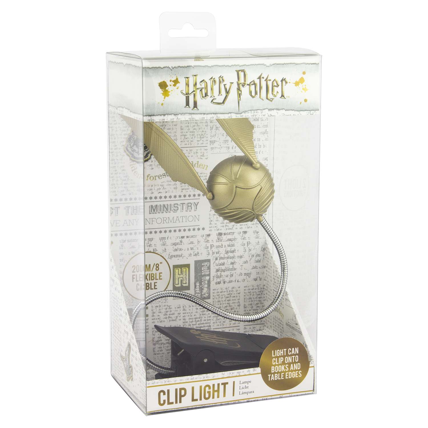 Светильник PALADONE Harry Potter Golden Snitch Lumi Clip V2 PP5555HPV2 - фото 2
