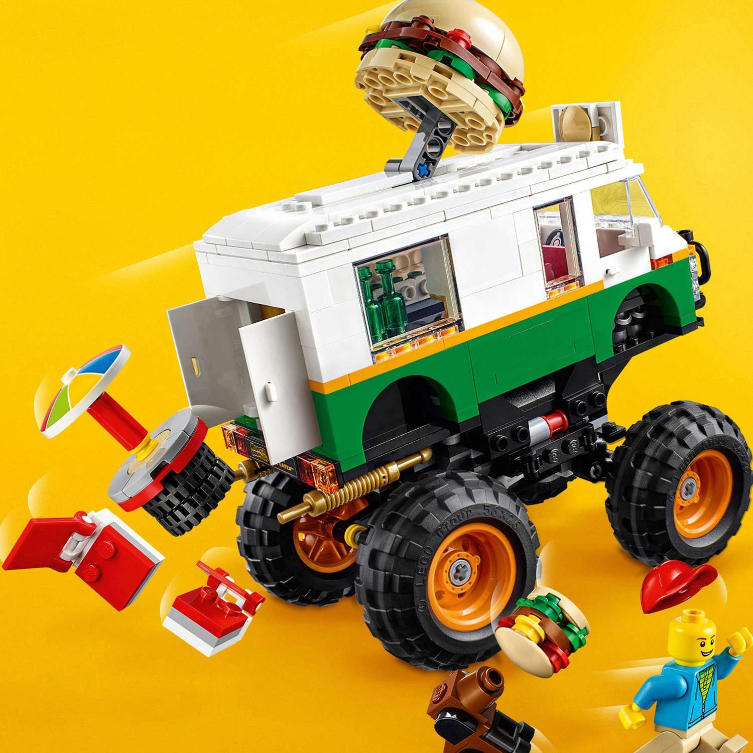 Конструктор LEGO Creator Грузовик Монстрбургер 31104 - фото 15