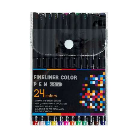 Набор маркеров Sima-Land профессиональных 24 цвета 0.4 мм