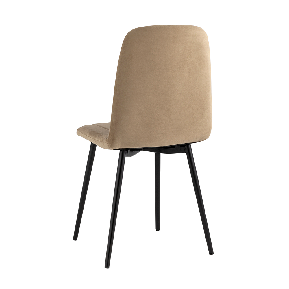 Комплект стульев Фабрикант 4 шт Easy велюр капучино - фото 5