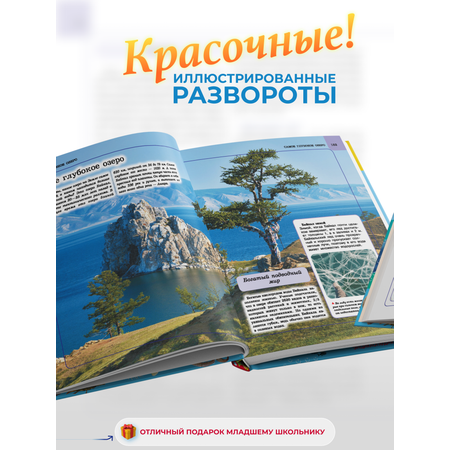 Книга Харвест Книга большая Энциклопедия для детей школьников Подводный мир для чтения с иллюстрациями