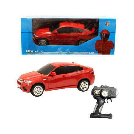 Машина лицензионная р/у 1TOY BMW X6 1:18. с заряд. устройством в ассортименте