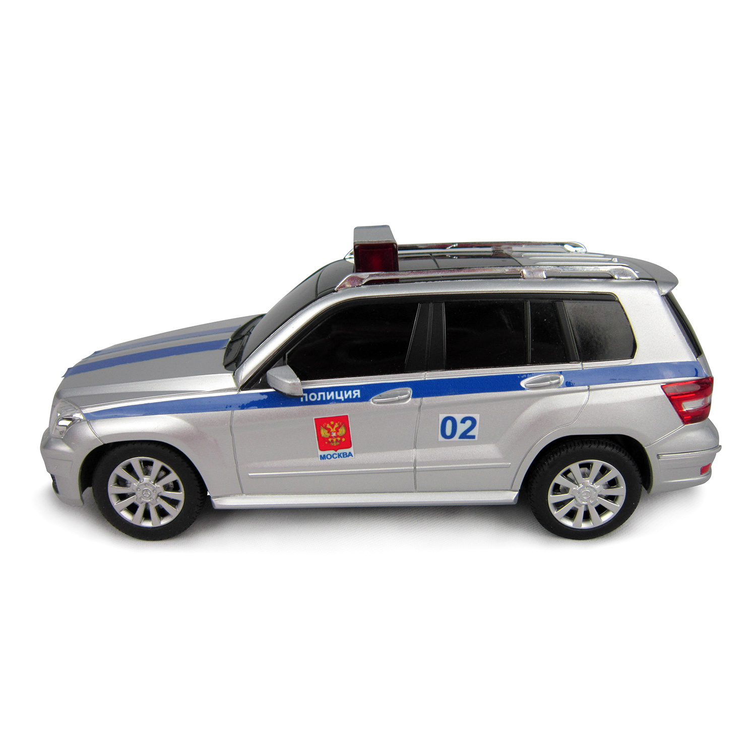 Машинка Rastar радиоуправляемая 1:24 Mercedes Glk Полицейская 32100P купить  по цене 699 ₽ в интернет-магазине Детский мир