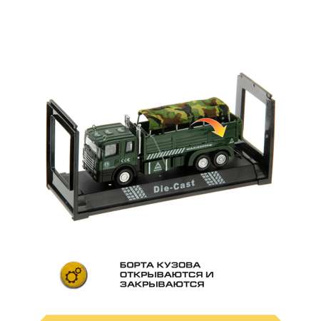 Грузовик Drift Военная техника 1:43