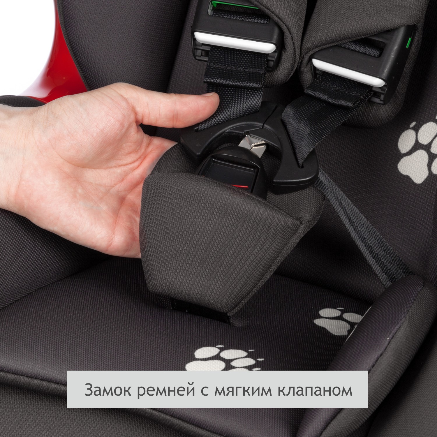 Автомобильное кресло SIGER УУД Siger Кокон Isofix гр.I/II лев серый бежевый - фото 5