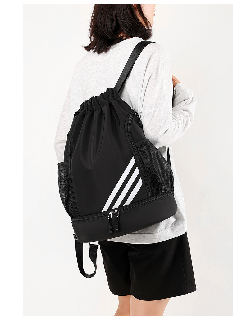 Рюкзак-мешок myTrend Спортивный универсальный черный - фото 11