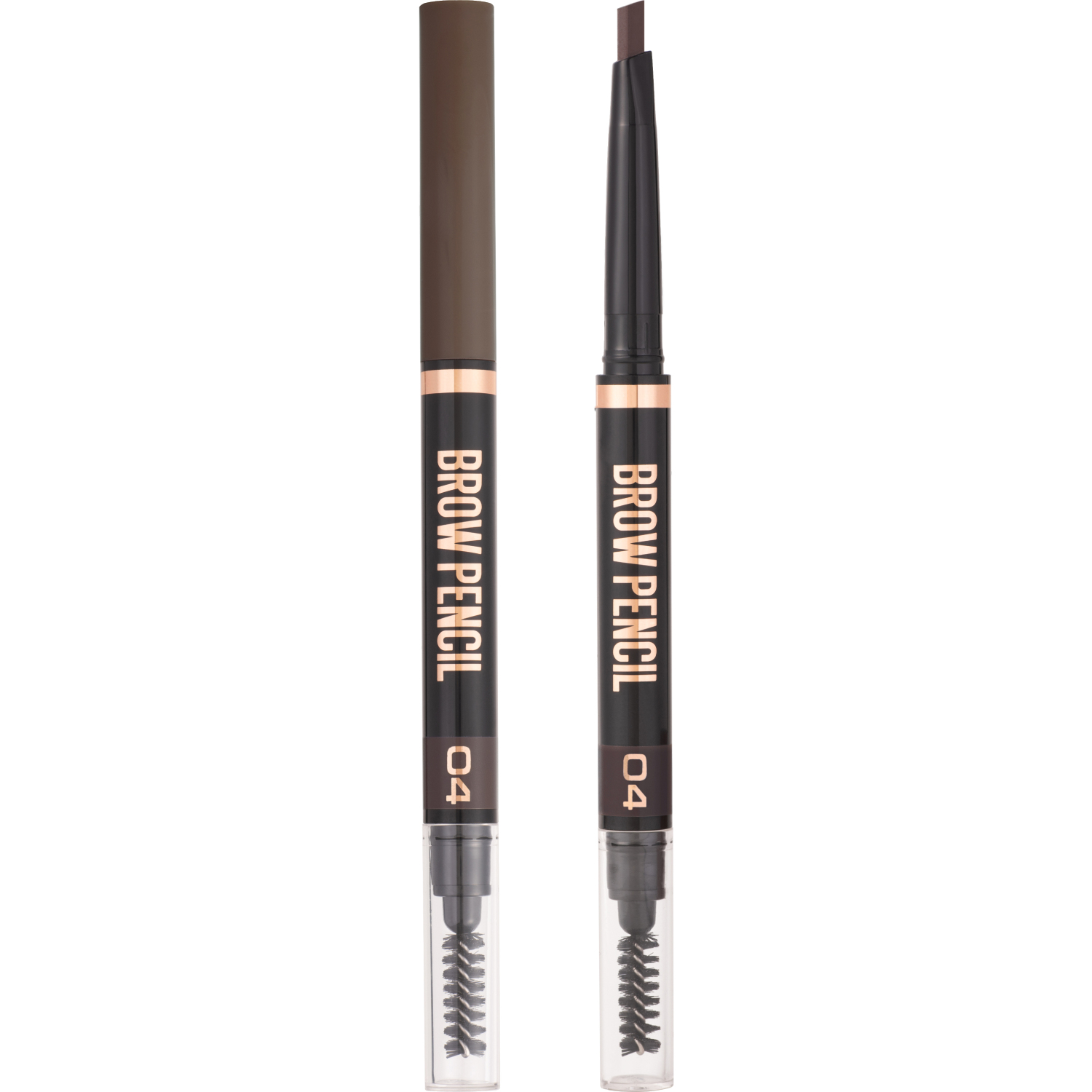 Карандаш для бровей STELLARY автоматический Brow sculpting pencil shade 04 - фото 1