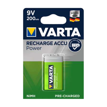 Аккумулятор Varta 9V 200 мАч