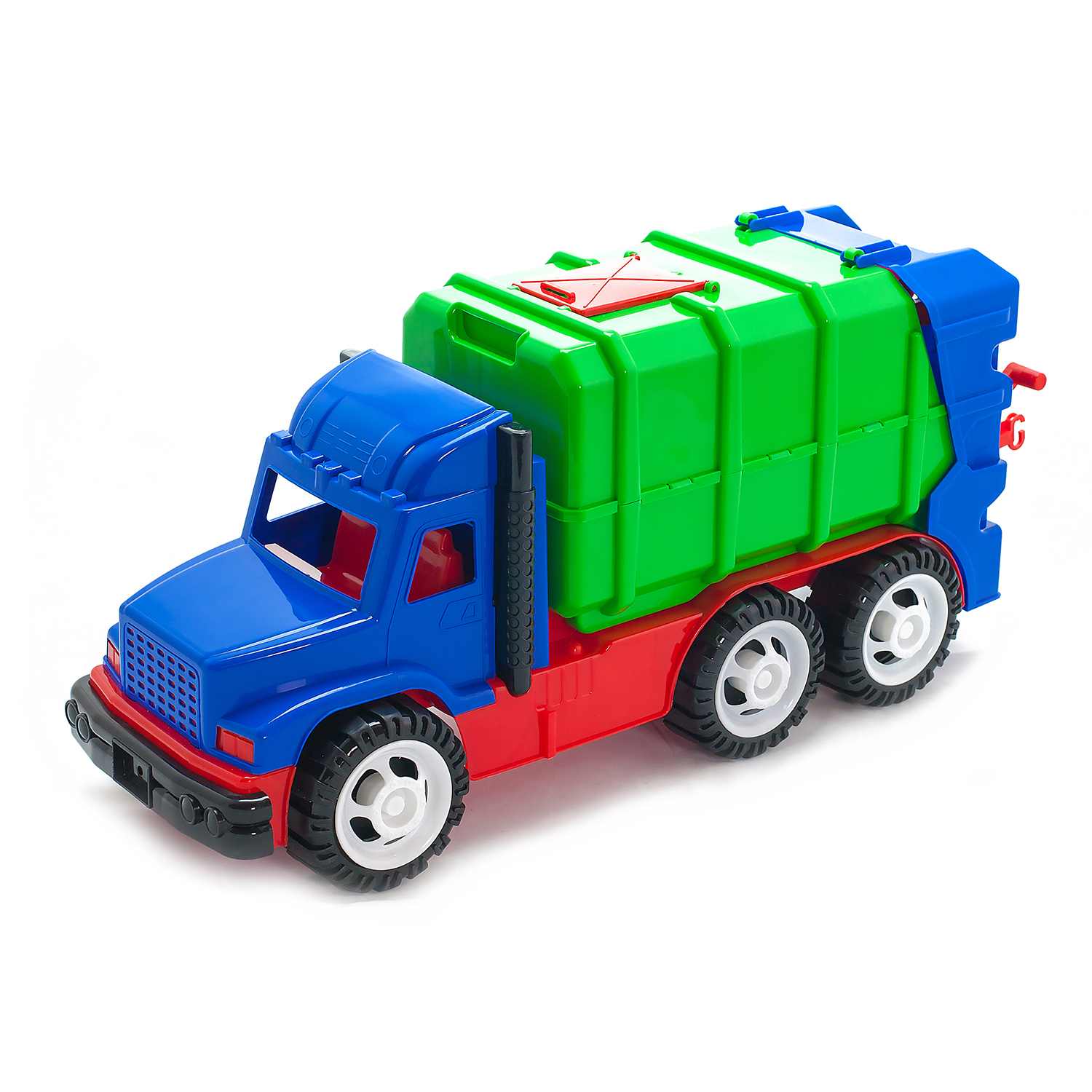 Мусоровоз Karolina toys без механизмов зеленый 40-0050/зеленый - фото 1