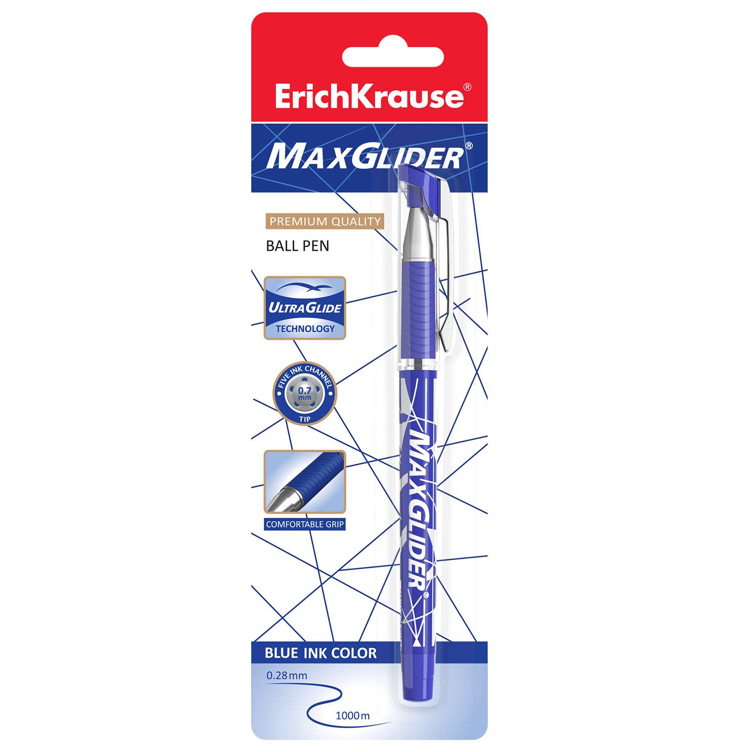 Ручка шариковая ErichKrause MaxGlider Ultra Glide Technology 45935 - фото 2