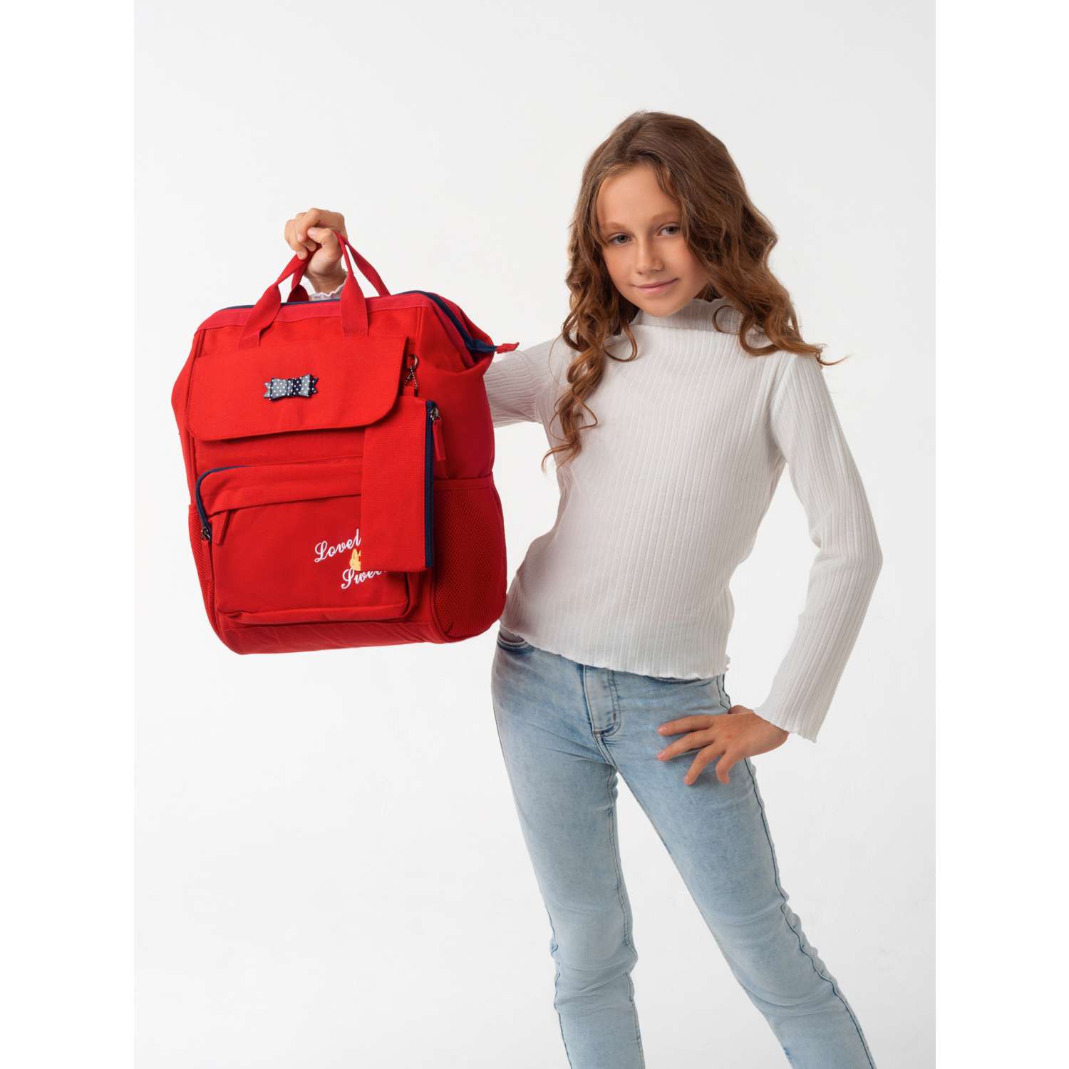 рюкзак школьный Journey 9953-1 красный - фото 9
