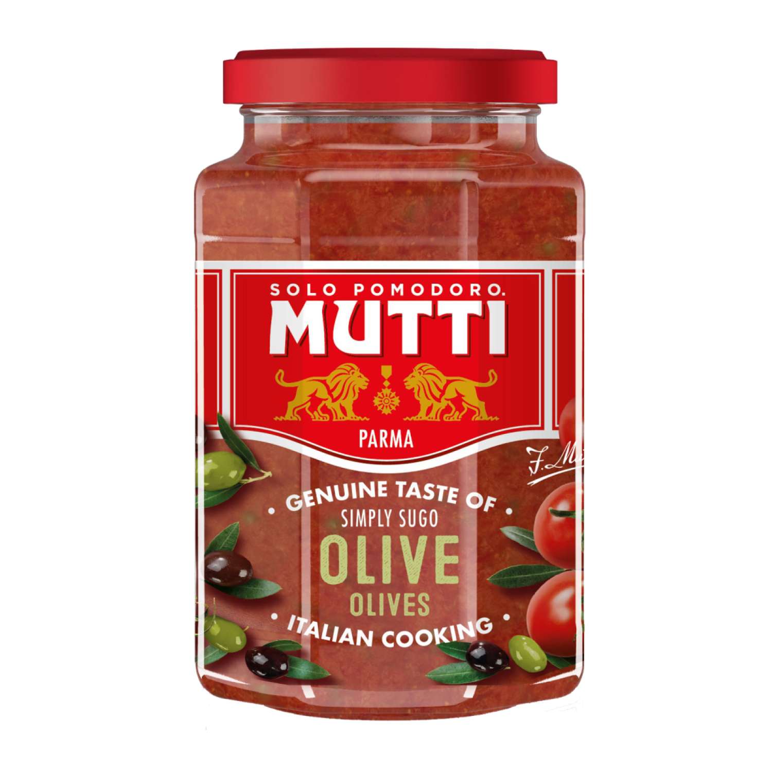 Соус томатный Mutti с оливками - фото 1