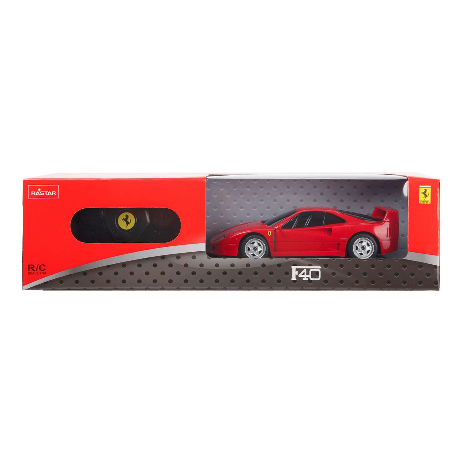 Машина Rastar РУ 1:24 Ferrari F40 Красная 78800 - фото 2
