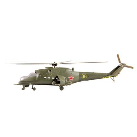 Модель для сборки Звезда Советский вертолет МИ-24В