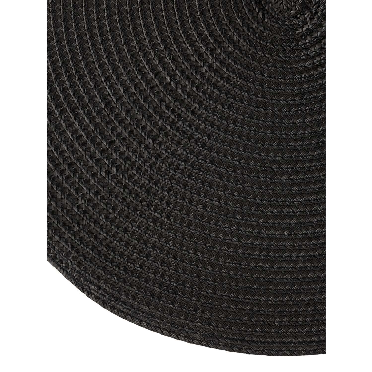 Салфетки сервировочные DeNASTIA плетеные 4 шт D36 см чёрный - фото 5