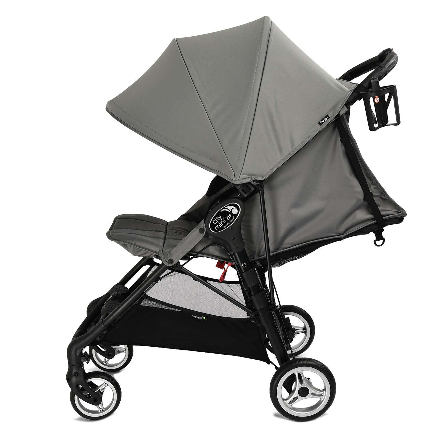 Коляска Baby Jogger City Mini Zip с бампером Grey - фото 8