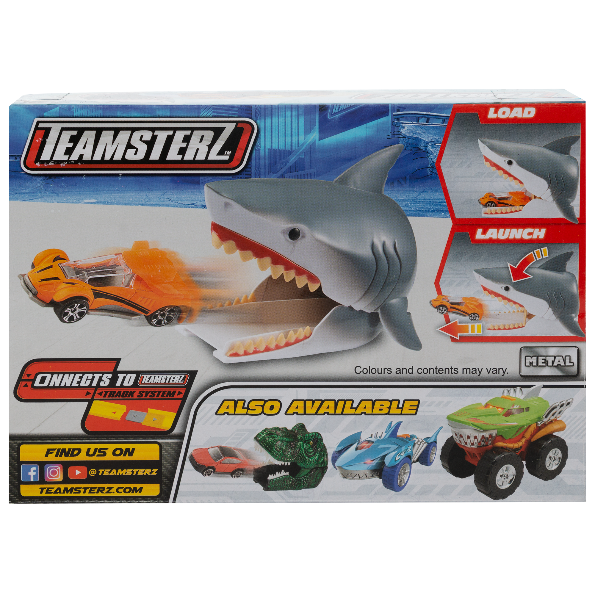 Игровой набор HTI Teamsterz Трасса Colour Change Shark Акула меняет цвет 1417316 - фото 5