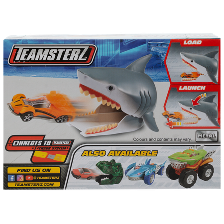 Игровой набор HTI Teamsterz Трасса Colour Change Shark Акула меняет цвет