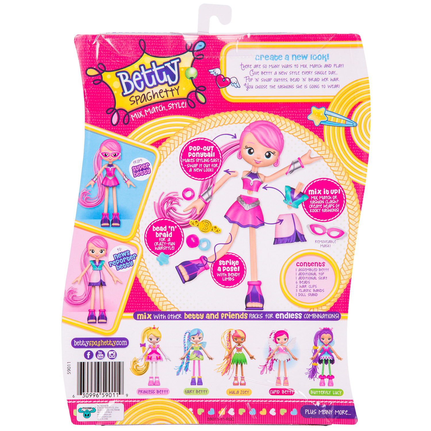 Кукла Betty Spaghetty в ассортименте 59014 (59011 59012 59013 59022 59023 59024) 59014 (59011 59012 59013 59022 59023 59024) - фото 14