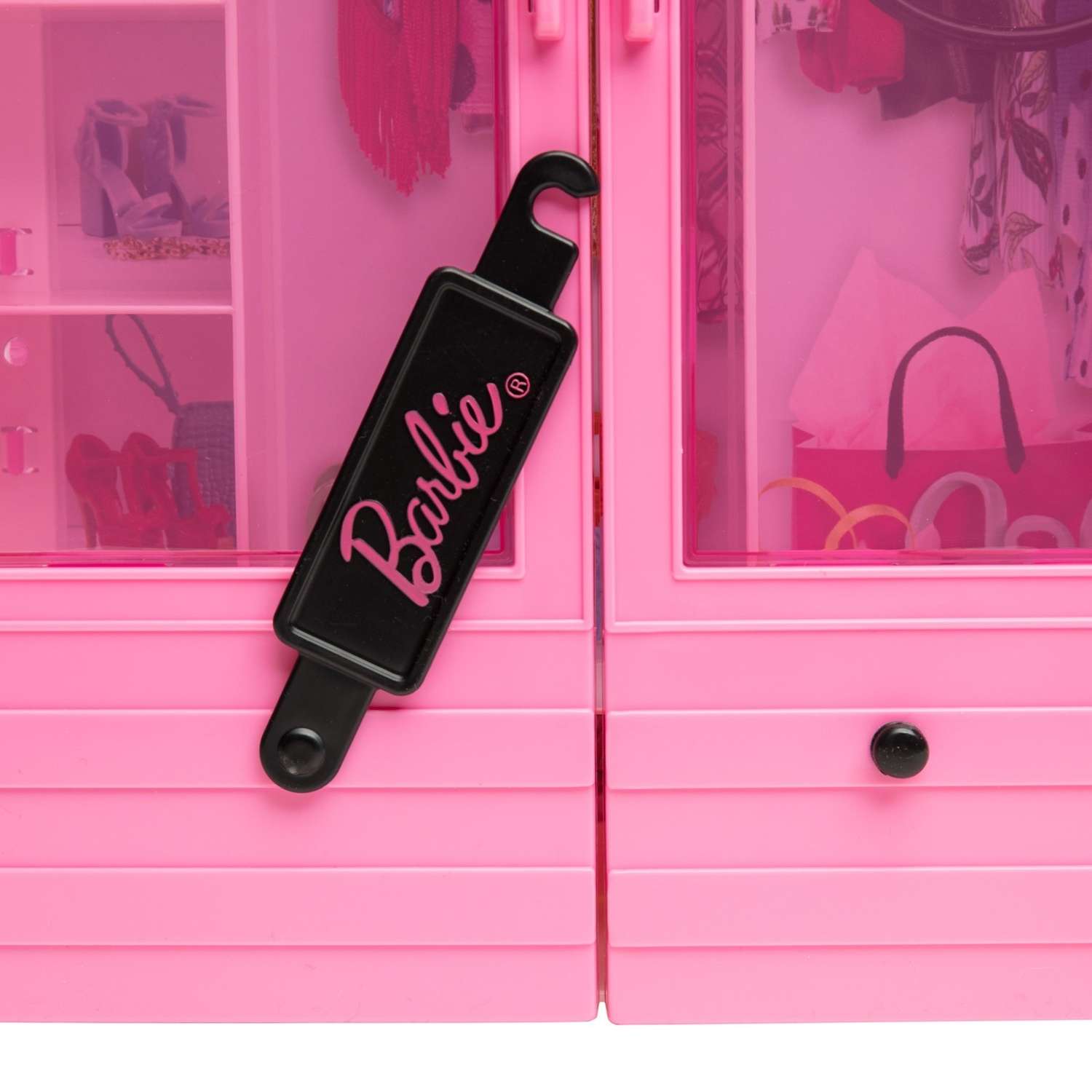 Мебель для куклы Barbie Шкаф модницы Розовый GBK11 GBK11 - фото 13