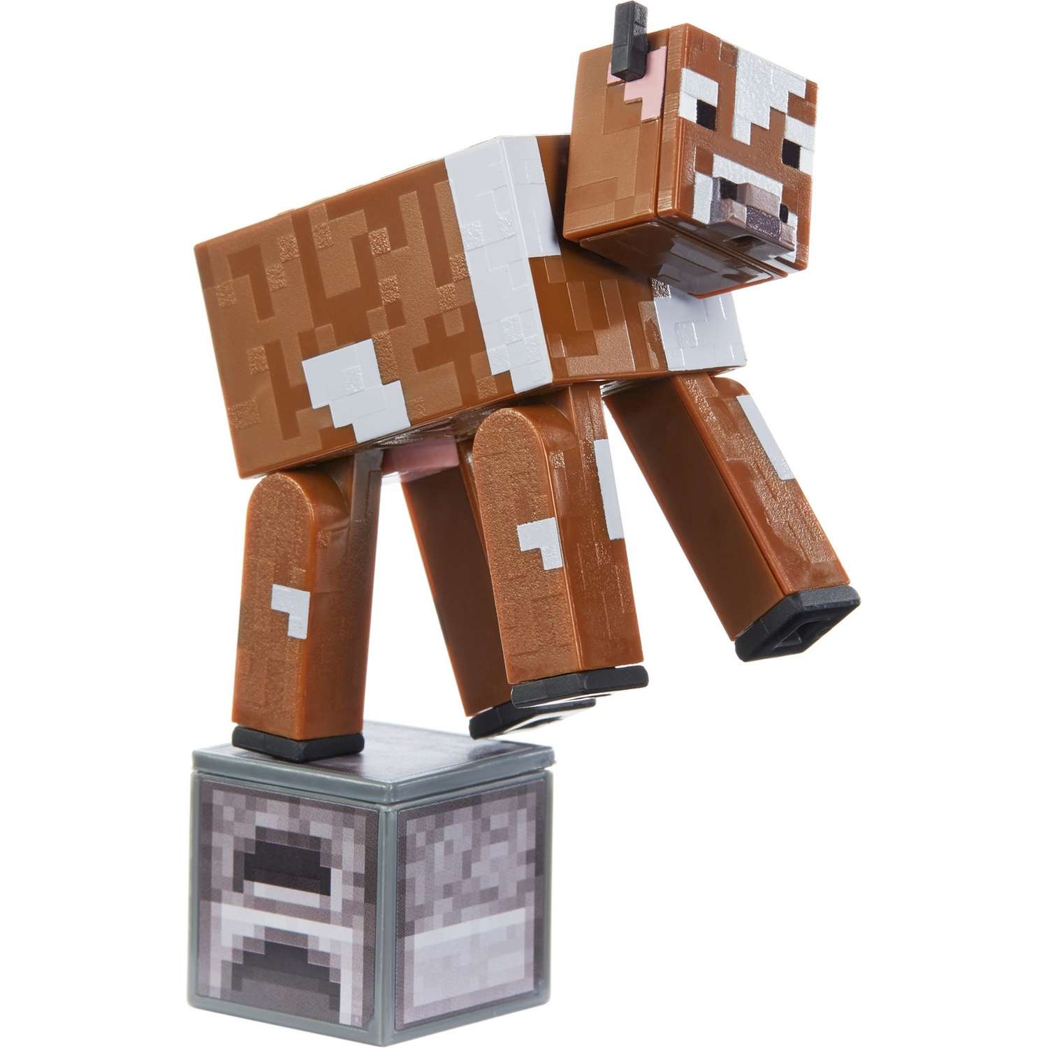 Фигурка Minecraft Корова с аксессуарами GLC67 - фото 5