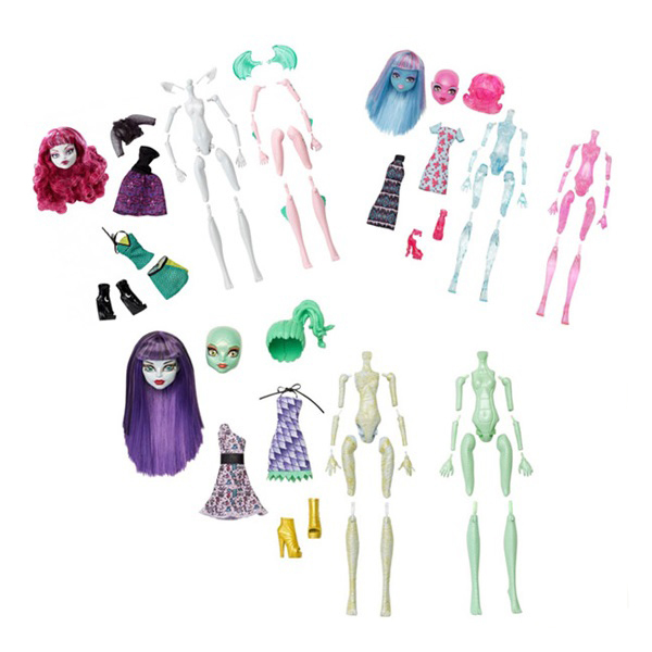 Игровой набор Mattel Monster High Создай Монстра Версия 2.0 в ассортименте Y6608 - фото 1