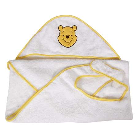 Полотенце-фартук Polini kids Disney baby Медвежонок Винни Чудесный день c вышивкой Желтый