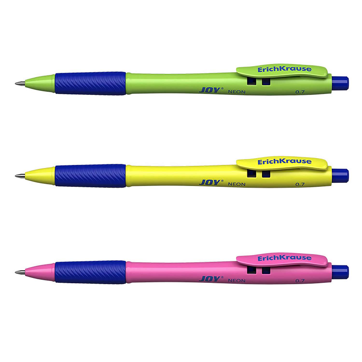 Ручка шариковая ErichKrause Joy Neon Ultra Glide Technology автоматическая в ассортименте 46788 - фото 1