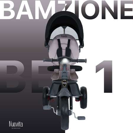 Трехколесный велосипед Nuovita Bamzione BE1 Черный