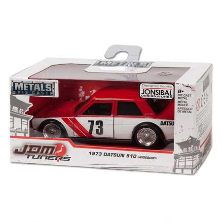 Машинка Jada 1:32 1973 Datsun 510-Wide Body-Free Rolling