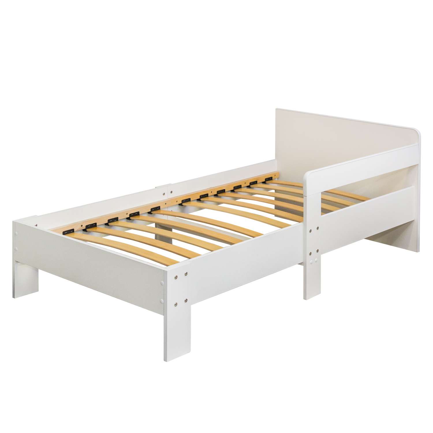Кровать детская 160*80 белая Alatoys подростковая деревянная - фото 12