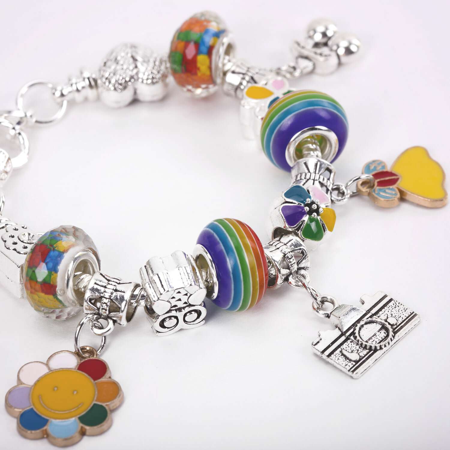 Набор для творчества Brauberg создания украшений и браслетов подарочный для девочек - фото 16