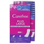 Прокладки гигиенические Carefree ежедневные 36 шт х 12 упаковок Plus large