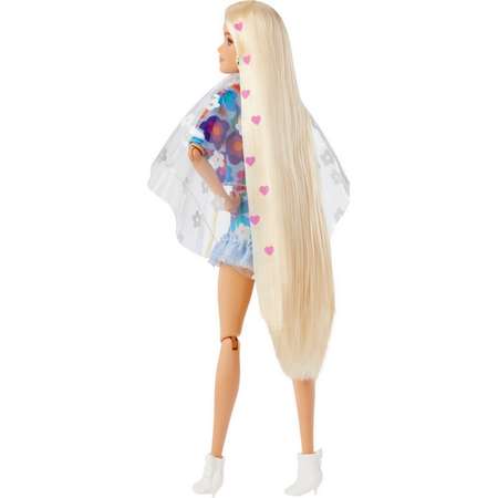 Кукла Barbie Экстра в одежде с цветочным принтом HDJ45