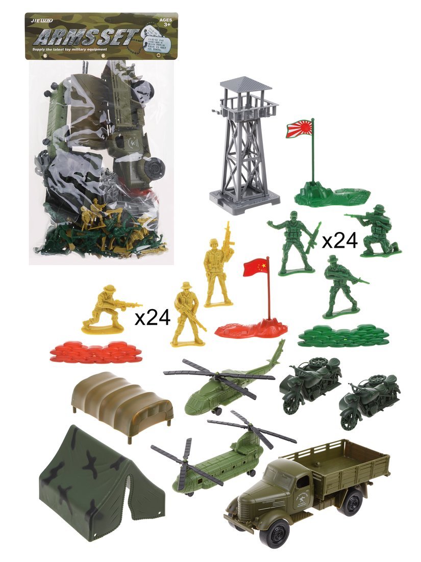 Игровой набор Военный Наша Игрушка Солдатики техника аксессуары. 67  предметов купить по цене 929 ₽ в интернет-магазине Детский мир