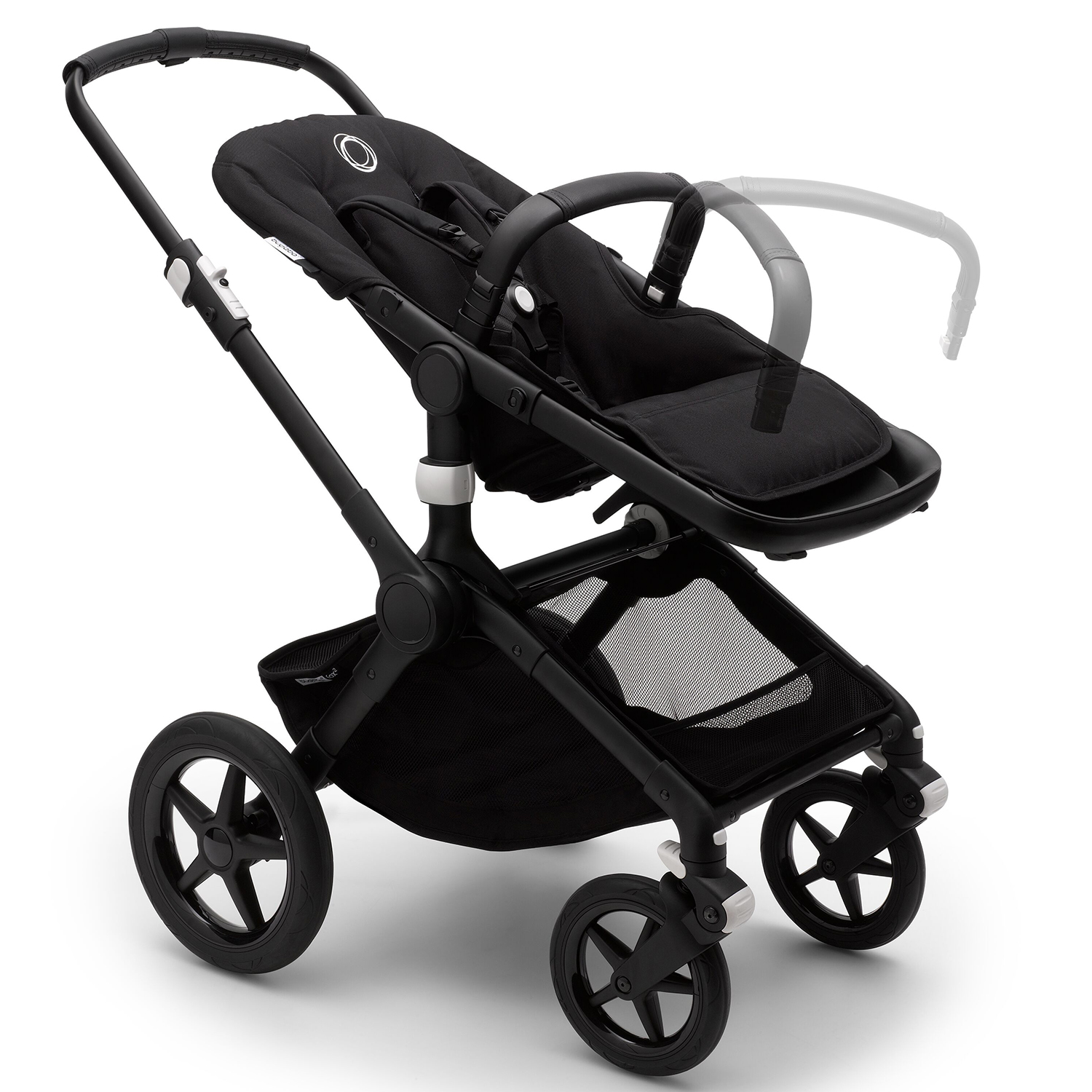 Коляска 2в1 Bugaboo Fox2 Complete Black Black-Fresh White - фото 22