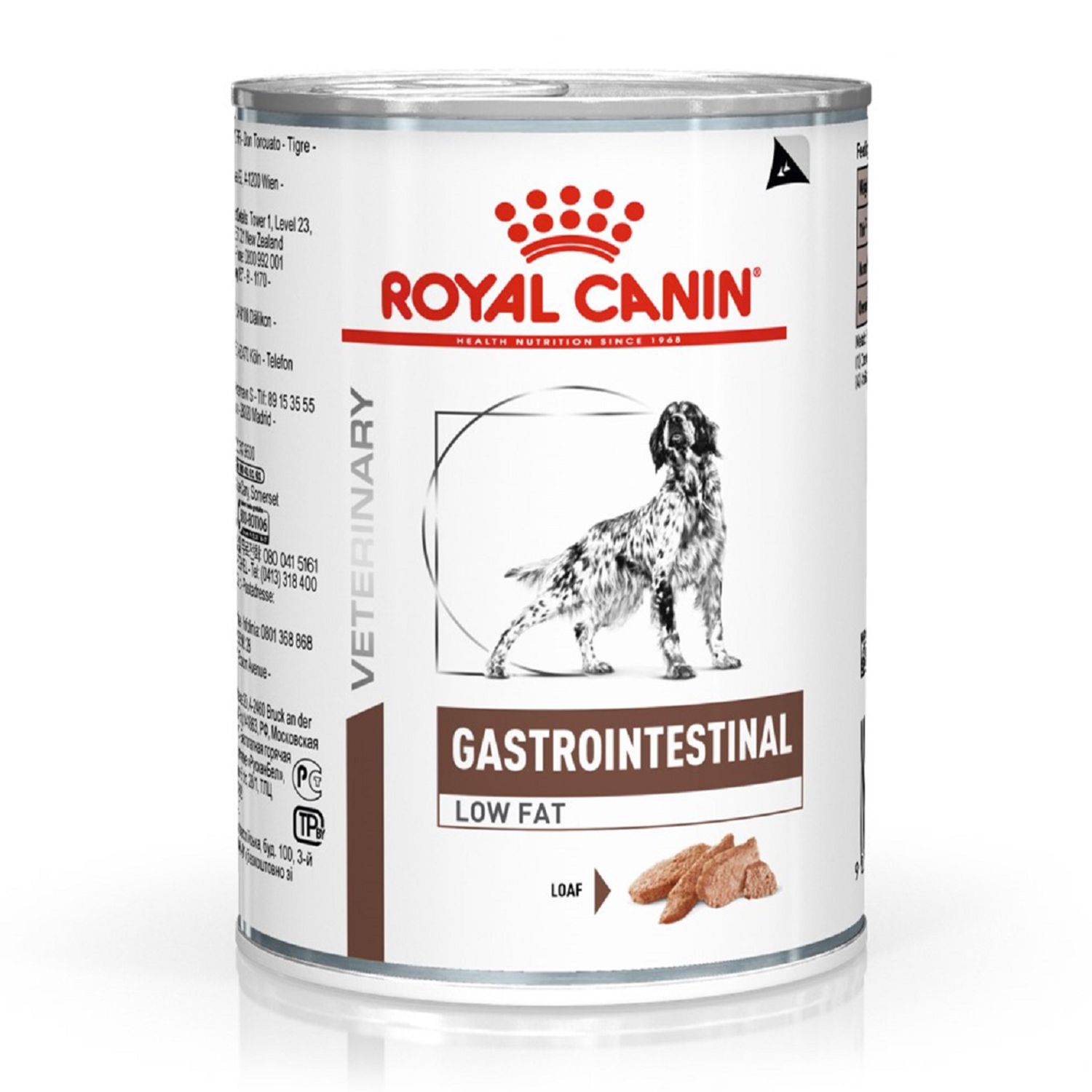 Влажный корм для собак ROYAL CANIN Gastro Intestinal Low Fat 0.4 кг (лечебный) - фото 1