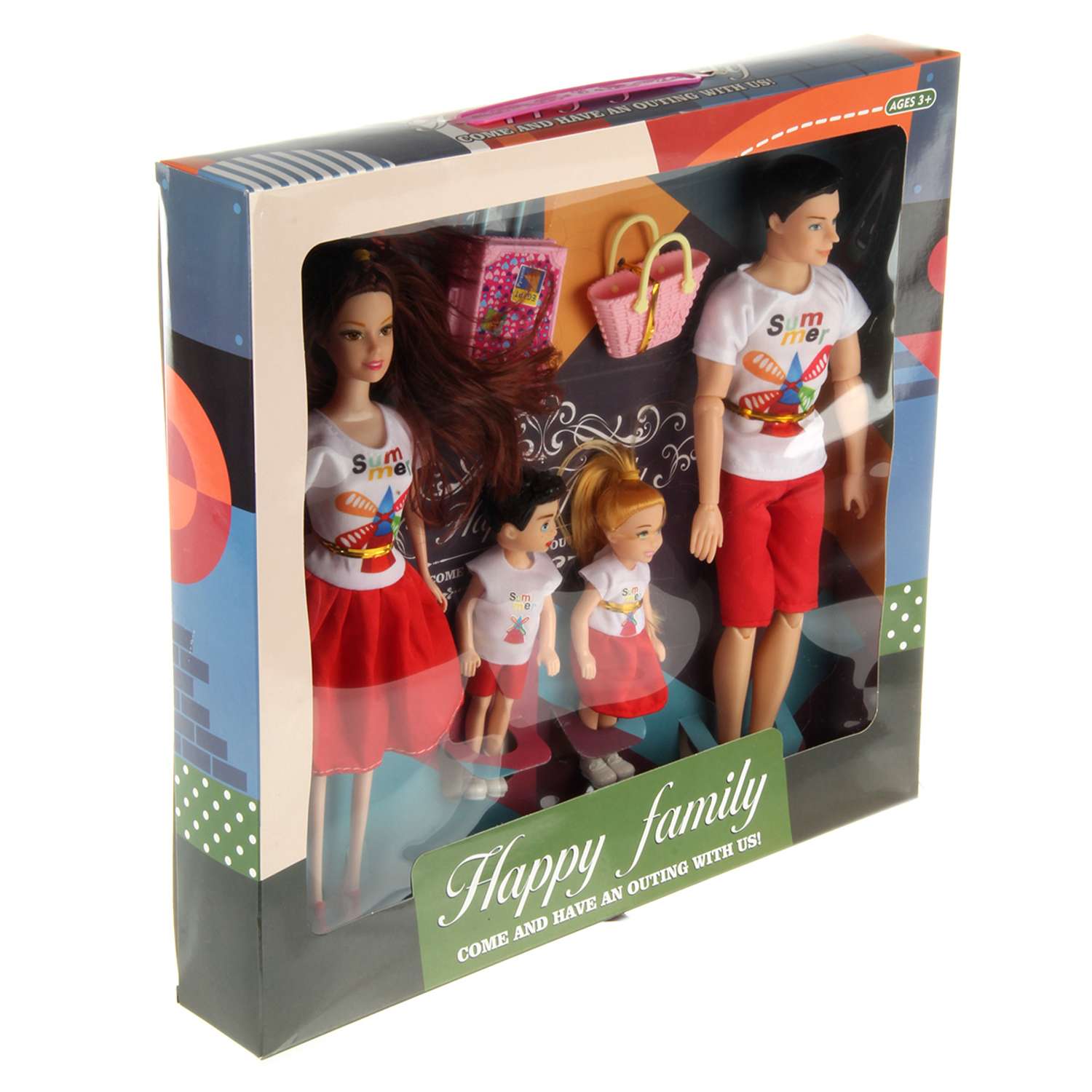 Кукла модель Барби Veld Co Семья на отдыхе 119752 - фото 9