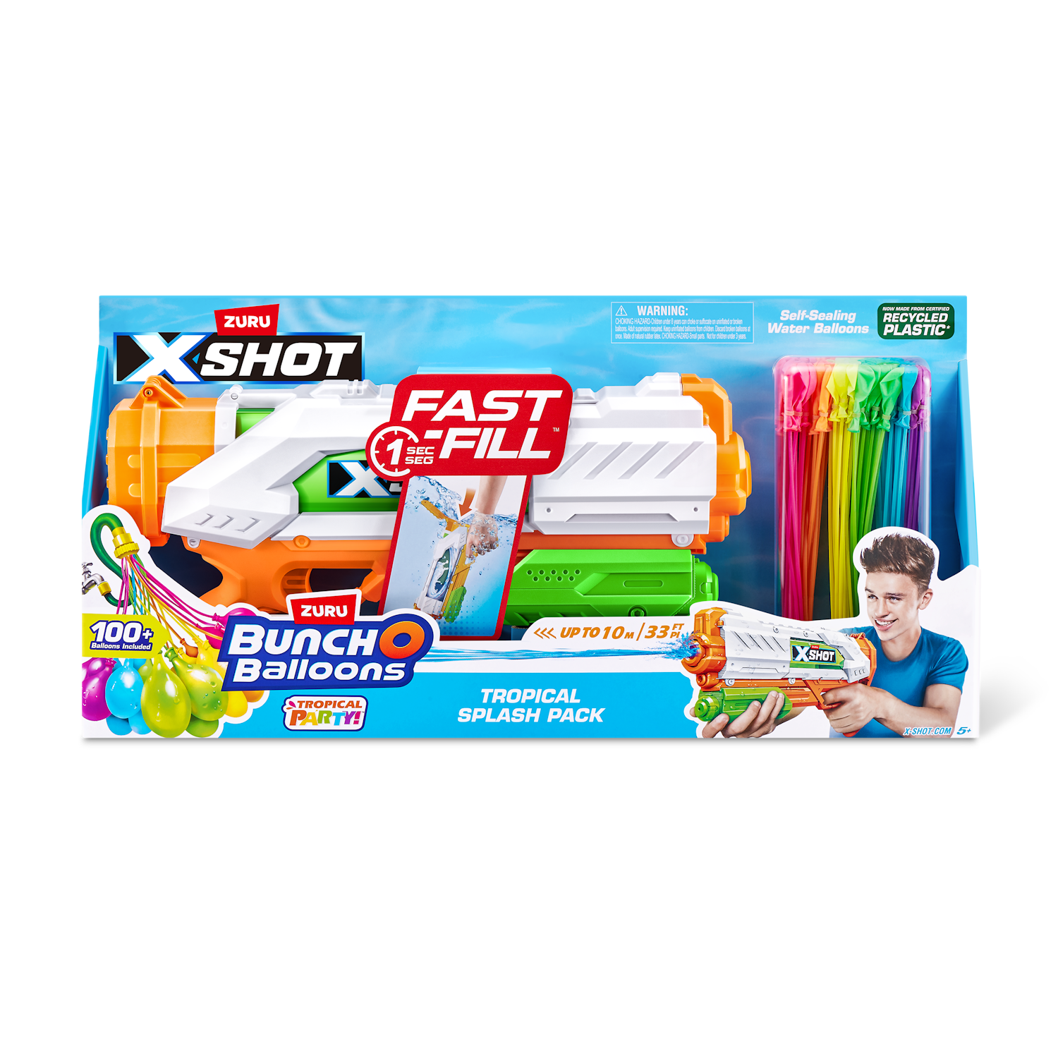 Бластер водный Zuru XSHOT  Water and Bunch O Balloons - фото 13