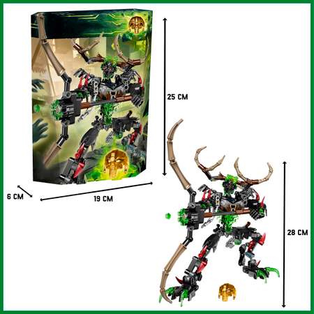 Игрушка LX Конструктор Bionicle Охотник Умарак 172 детали