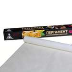 Пергамент для выпечки Gurmanoff 8 м х 38 см 52 мкм 39 гр/м2 белый силиконизированный