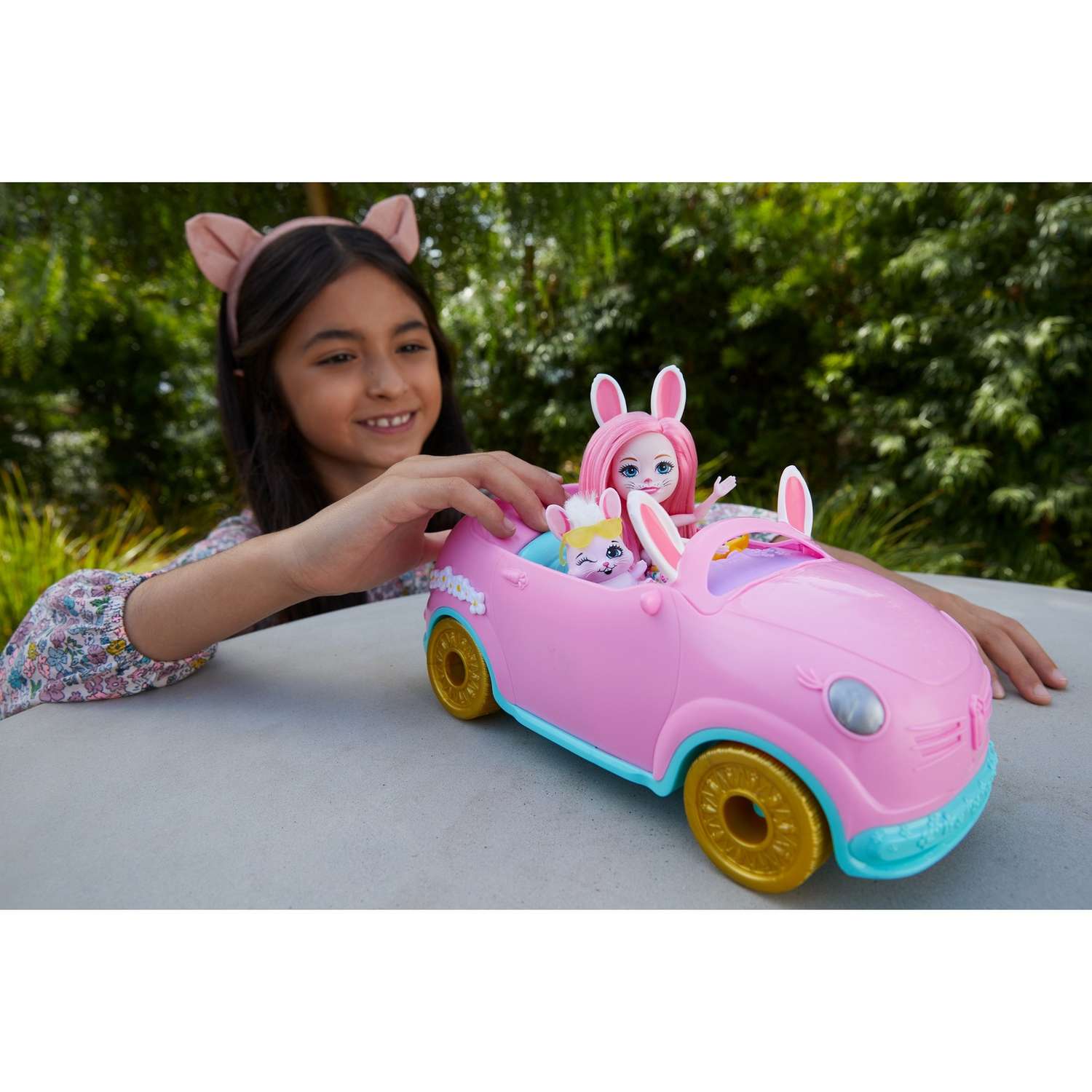 Набор игровой Enchantimals Автомобиль Бри Кроли с куклой и аксессуарами HCF85 HCF85 - фото 10