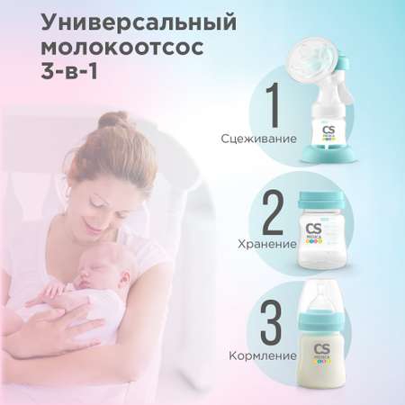 Молокоотсос ручной CS MEDICA KIDS CS-41