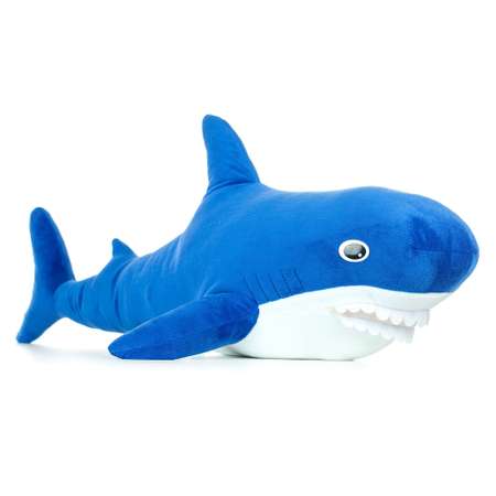 Мягкая игрушка МАЛЬВИНА Акула 70 см синяя