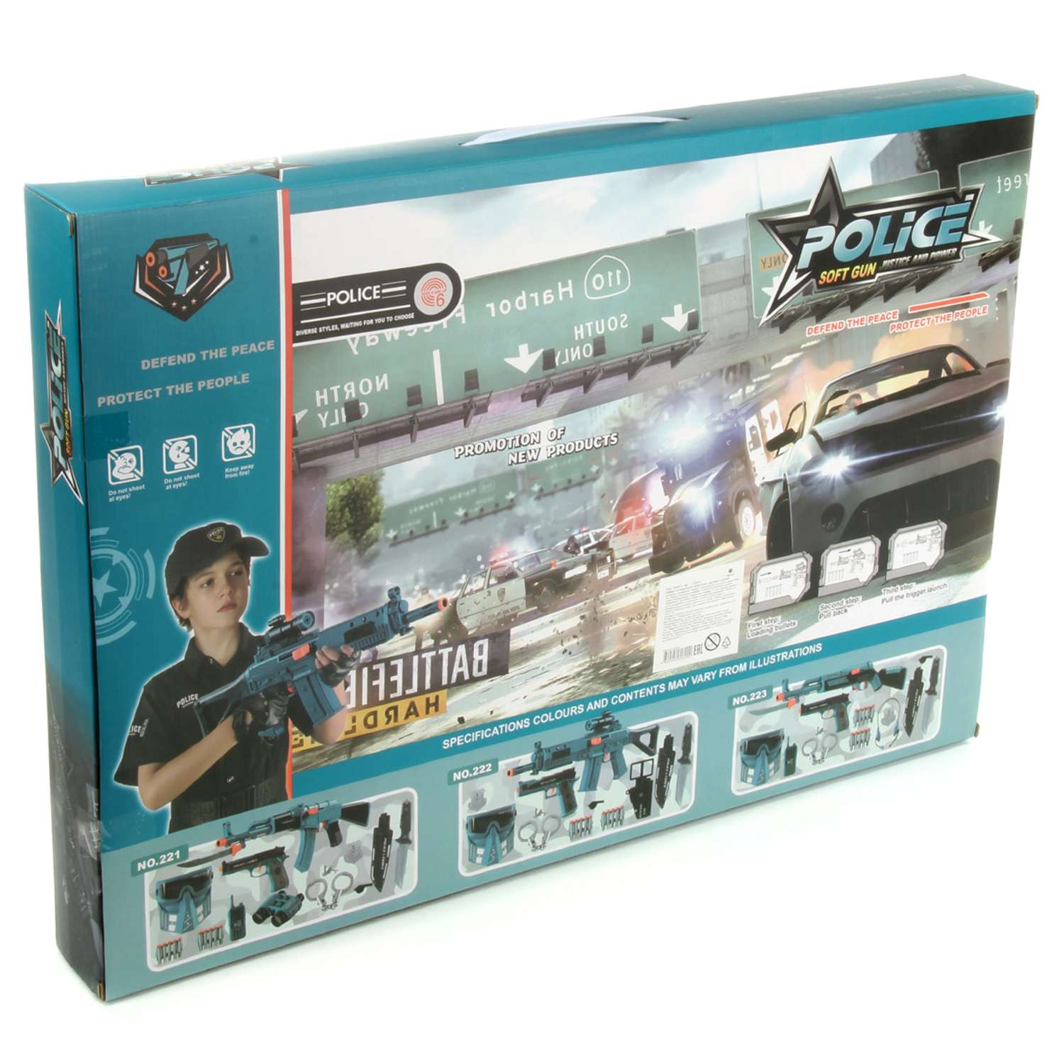 Игровой набор Veld Co полицейского - фото 12