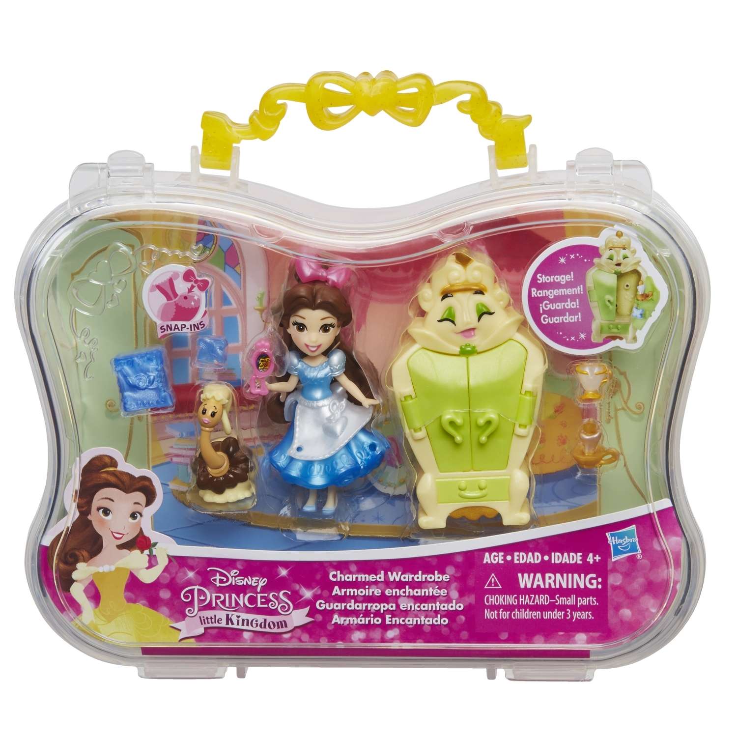 Игровой набор Princess маленькая кукла Принцесса и гардеробная Бэлль B8940EU40 B5341EU4 - фото 2