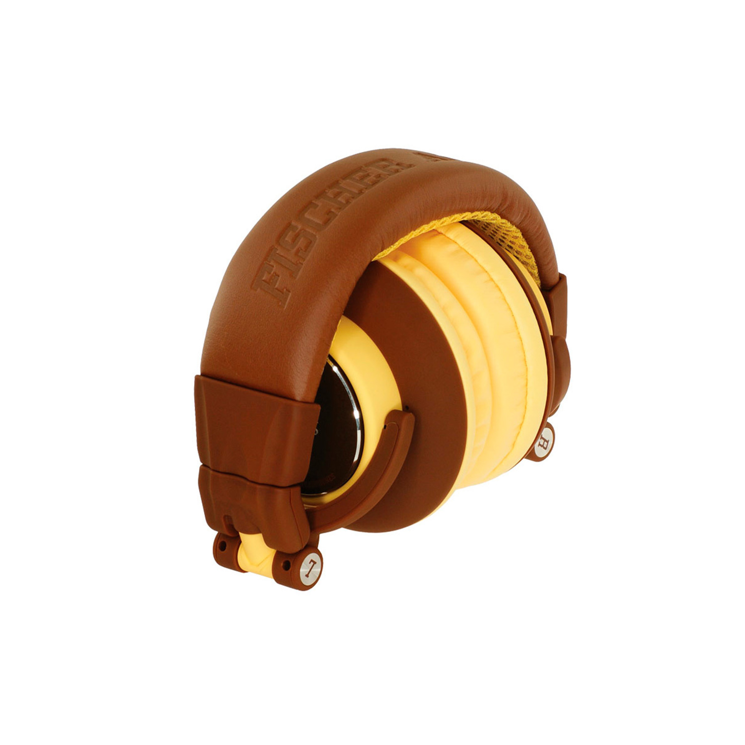 Наушники Fischer Audio FA-005 Brown-yellow - фото 3